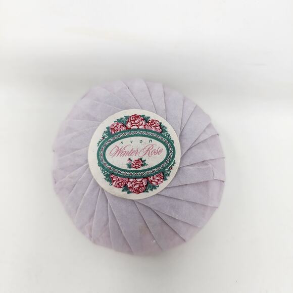 Vintage Avon To a Winter Rose Perfumed Soap Bar Flowers Scented NOS 2.5oz - Picture 2 of 3